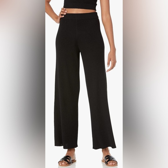The Drop Women's Catalina Pull-on Rib Sweater Pant in black
XL - Picture 1 of 16